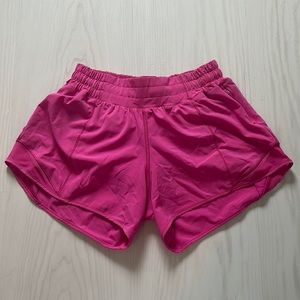 Lululemon Low-Rise Lined Sonic Pink Hotty Hots
